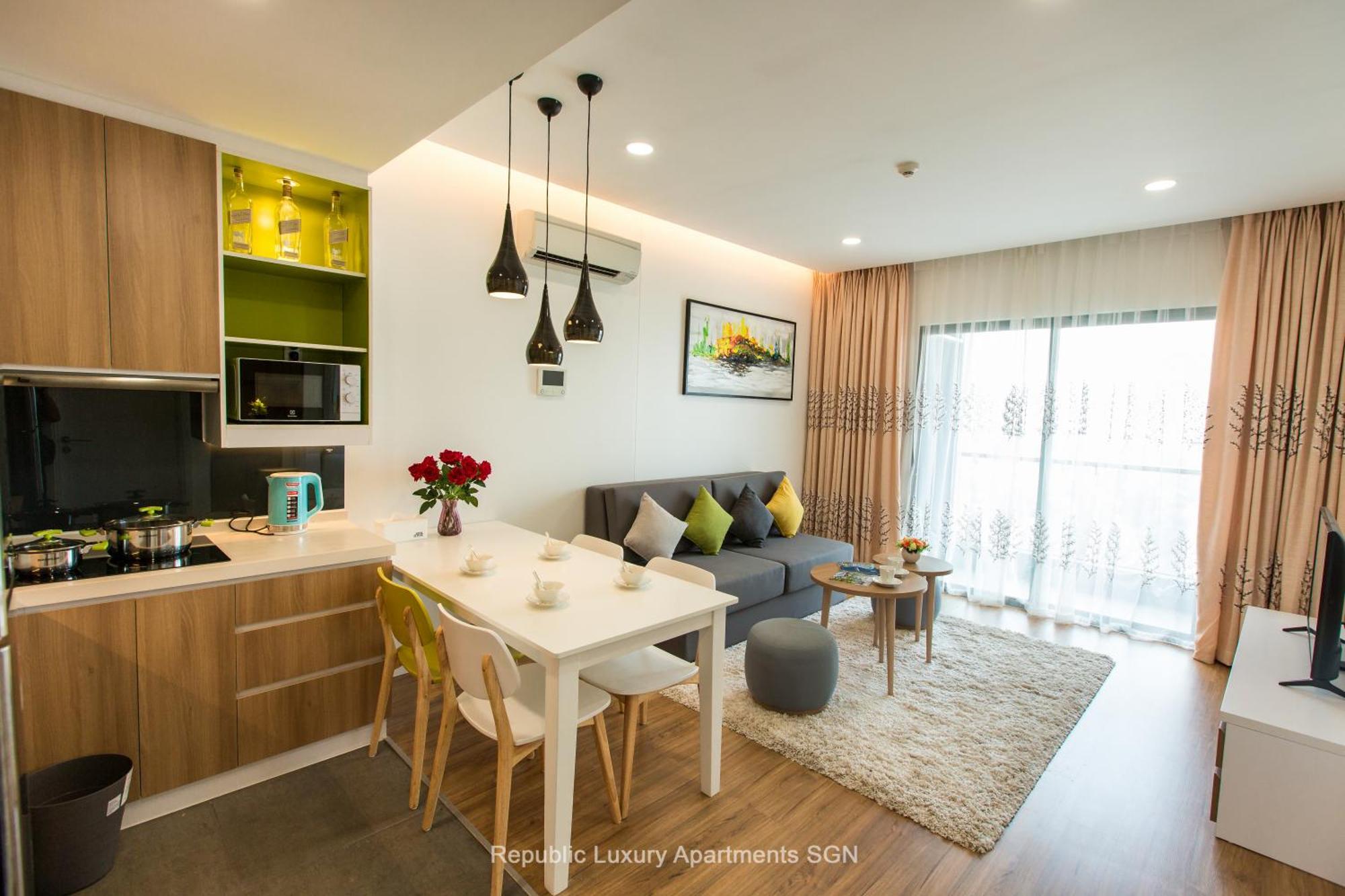 Republic Apartments Saigon Airport Хошимін Екстер'єр фото